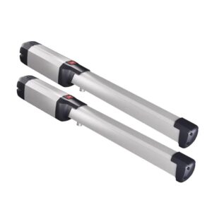 24V tiibvärava automaatika komplekt kuni 4 m ja 500 kg väravalehtedele. Sisaldab kahte PHOBOS BT A40 ajamit ja kahte MITTO 2 pulti.