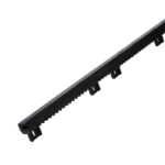 Nylon Medium Rack with Bottom Fixing 822NY + 829, 1 m